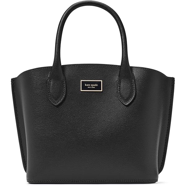 絶品グース wife　kate spade 黒レザーA4トートバッグ Amazon.com: kate spade new york Suite Crossgrain Leather